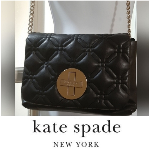 kate spade Handbags - Kate Spade Astor Bag gold chain quilt pattern needs a home